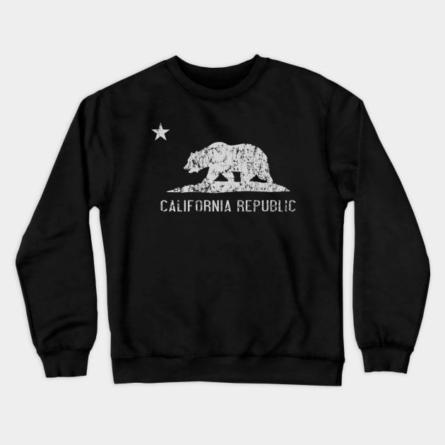 Vintage California Republic Flag Crewneck Sweatshirt by E